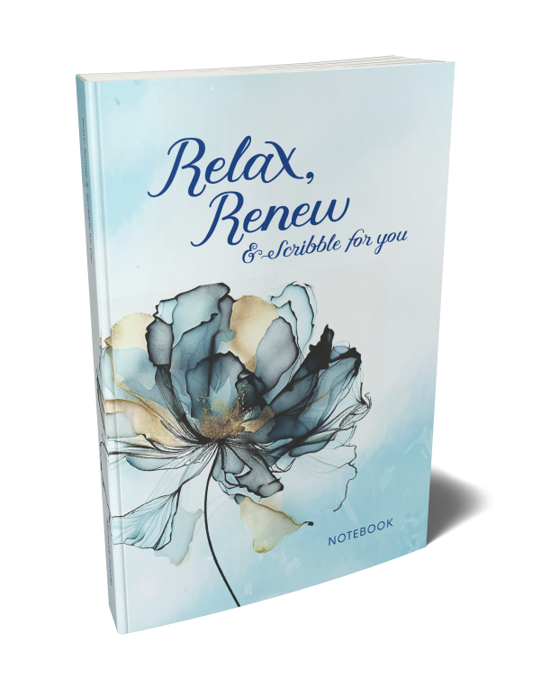 Image of Relax, Renew and Scribble for You Notepbook